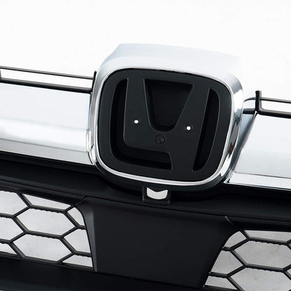 G-PLUS Chrome Front Upper Bumper Grille Trim Compatible with Honda CRV CR-V 2017 2018 2019 Grill Assembly