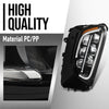 G-PLUS LED Headlight Front Right Side Compatible with Benz GLC Class X253/C253 2020 2021 2022 LED Model, Fit Headlight Without Adaptive Only 2539069203, MB2503262 Black