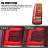 G-PLUS LED Tube Tail Lights Fit Chevy Silverado 1500 2500 & HD 99-02/Fit GMC Sierra 1500 2500&HD 99-06,Driver & Passenger,Brake Lamps Red/Chrome w/White light Bar Luces Traseras Faros TraserosAssembly