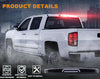 G-PLUS 3D LED Bar Rear Center Tailgate Lamp Brake Light Compatible with Dodge 2003-2006 Ram 2500 3500 Truck
