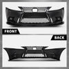 G-PLUS Black Lexus IS Front Bumper Kit + Lip + Plate (2006-2013 LX IS IS250 IS350 & 14+ F-Sport)