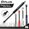 G-PLUS Gas Struts for Heavy Lid,SG430001,Compatible with Silverado Camaro 1982-1992 Silver 2pcs