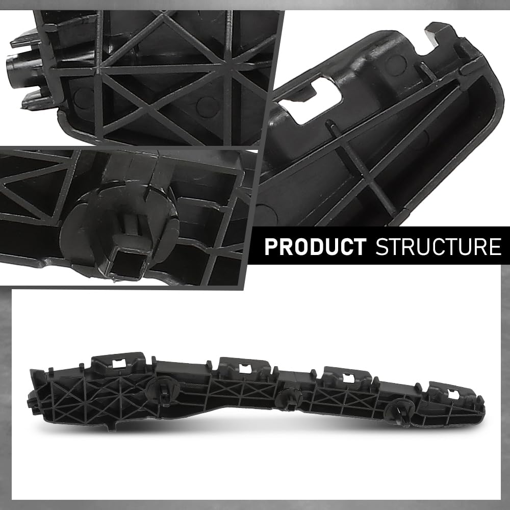 G-PLUS Bumper Bracket Rear Passenger Side Compatible with Toyota RAV4 (submodel: Base, Limited, Sport) 2006-2012 521550R010, TO1143107