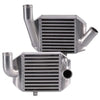 Dual Side Mount Bolt On Upgrade Aluminum Performance Intercooler Kit Compatible with 1990-1996 Nissan 300ZX Twin Turbo