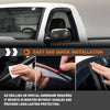 G-PLUS Out-Channel Window Vent Visor Deflectors Rain Guards Compatible with Chevy Silverado/GMC Sierra 1500 1999-2007 Impact-Resistant PC 2 PCS Smoky