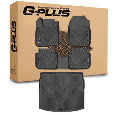 G-PLUS TPE Floor Mats Fit Honda CR-V 2023-2025(Include Hybird) Black