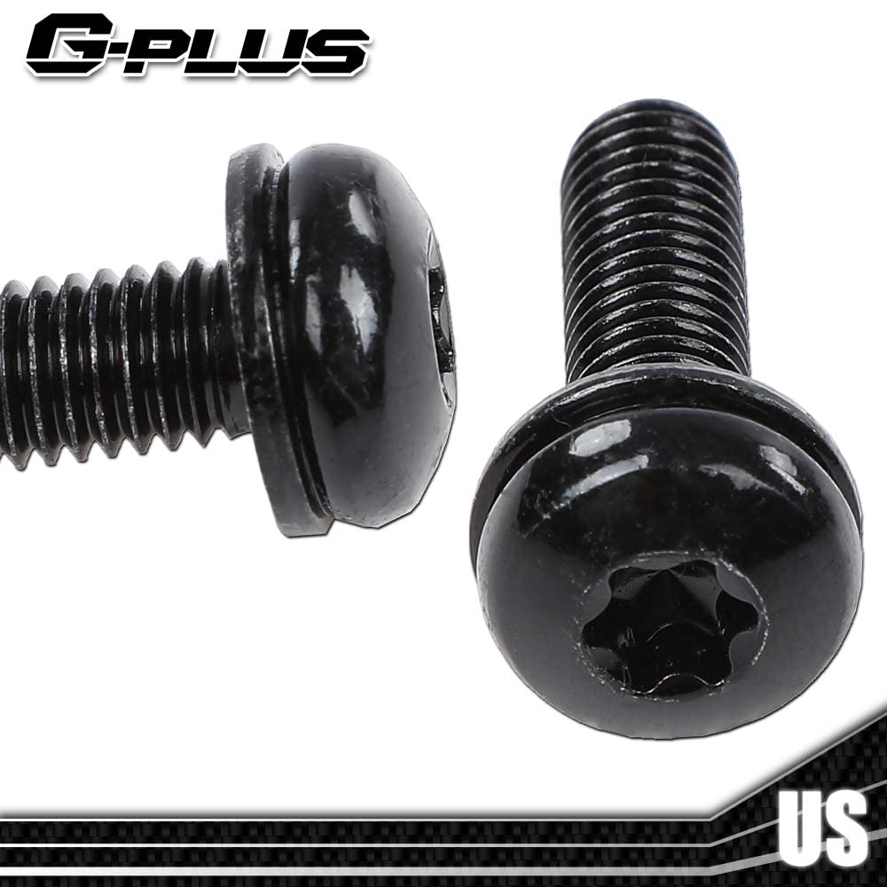 G-PLUS WindShield Frame & Hinge Screws Compatible with JK Model Jeep Wranglers Including 2007-2017 06508953AA