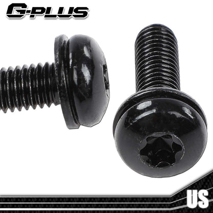 G-PLUS WindShield Frame & Hinge Screws Compatible with JK Model Jeep Wranglers Including 2007-2017 06508953AA
