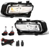 G-PLUS Front Bumper Fog Lights Fog Lamps & Wiring Harness Left&Right Side Compatible with Nissan Kicks 2017-2019 261508995A