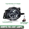 GPLUS Bumper Fog Lights W/bulb Compatible With 2006-2008 BMW E90 325i 328i 330i 335i, Driver & Passenger Side Bumper Mounted Fog Lamps (Smoky lens) neblineros para autos delantero faros antiniebla