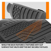 G-PLUS TPE Floor Mats Fit Nissan Pathfinder 2022-2026 7 & 8 Seats 1st & 2nd & 3rd Row & Trunk Mat Truck Accessories Cargo Liners All Weather Protection 5PCS Black Alfombras para Carro