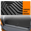 G-PLUS Rear Trunk Cargo Liner Mats Fit for Honda HRV 2023 2024 2025, TPE Custom Fit All Weather Full Cover Protection Cargo Mats Black