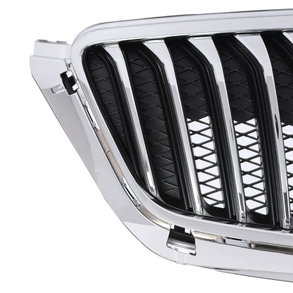 G-PLUS Front Grille Black with Chrome Molding Compatible with 2013 2014 2015 BUICK Encore 16 Encore AWD 95292990, 95384115, 25980527, GM1200690