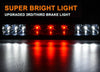 G-PLUS LED 3rd Third Brake Light High Mount Stop Light Compatible with Chevy Silverado/GMC Sierra 1500 2500 HD 3500 HD 2007-2013 Rear Brake Tail Lamp Smoke Lens