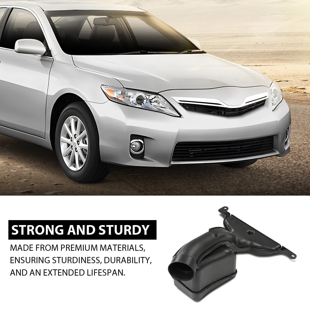 G-PLUS Air Cleaner Box Inlet Duct Intake, Compatible with Toyota Camry 2.4L 2007-2009/ Camry Hybrid 2.4L 2010-2011, 17750-0H060, 17750-28020