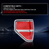 G-PLUS Rear Tail Lights Compatible With 2009-2014 Ford F150 2/4 Door (Not Fit Flareside Models,Not Fit Ogriginal Model with LED Tail Lamp) Brake Lamps Left Side luces traseras, faros traserosAssembly