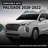 G-PLUS Radiator Shield Cover Top Upper Compatible with Hyundai Palisade 2020-2022 86391S8000 Black