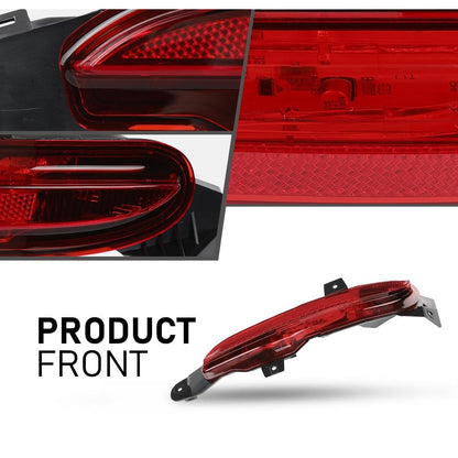 G-PLUS Rear Fog Light Lamp Left Driver Side Compatible with Land Rover Range Rover Velar 2018-2023