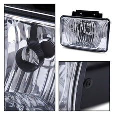 G-PLUS Fog Lights 2PCS for Chevy Colorado GMC Canyon 2004-2008 Isuzu i-Series 2006-2008 Clear Lens Product Specifications