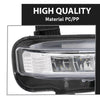 G-PLUS LED Front Right Fog Lights Lamp Assembly, Compatible with Ford Explorer 2020-2024 (Except Timberline Model), Passenger Side, LB5Z15200C, LB5Z15200D