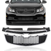 G-PLUS Front Bumper Upper & Lower Grill Compatible with Chevy Cruze 2011-2014 (Not Fit ECO Model) Black Grille Pair GM1200624, 95225615