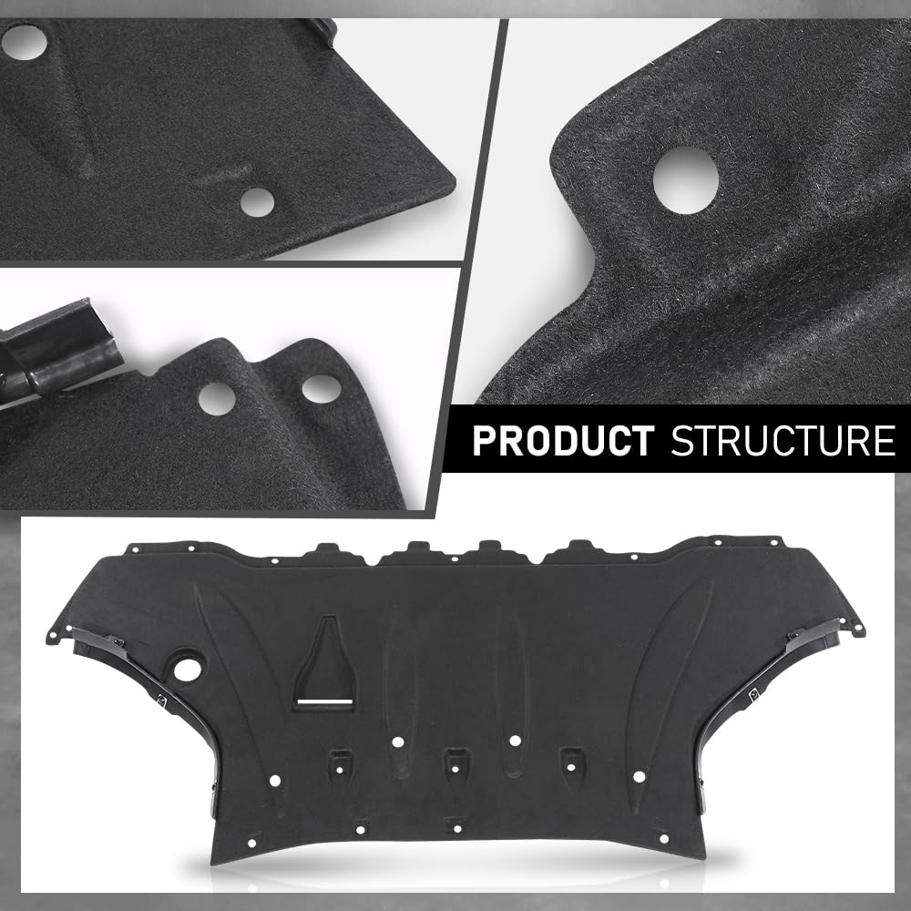 G-PLUS Engine Splash Shield Guard Compatible with Audi A8 D4 2009-2013 4H0825235J