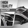 G-PLUS LED Headlight Front Right Passenger Side Compatible with Cadillac XT5 2020-2023 84849606 Black