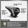 G-PLUS LED Headlight Front Right Passenger Side Compatible with Cadillac XT5 2020-2023 84849606 Black