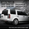 G-PLUS Rear Door Finish Molding Moulding RH Right Side Compatible with LR3 Discovery 3 2005-2009, Fit LR4 Discovery 4 2010-2016