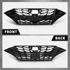 G-PLUS Grille Mesh Upper Grill Without Camera Hole Compatible with Hyundai Sonata Limited/Sport/Laxury/Sel 2020-2022 863A0-L0760