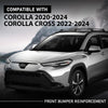 G-PLUS Front Bumper Reinforcement, Compatible with Toyota Corolla 2020-2024/ Corolla Cross 2022-2024, 5213202050, TO1007112