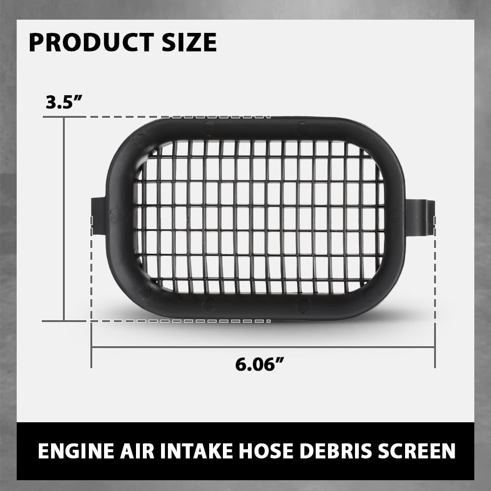 G-PLUS Air Intake Manifold Vent Grill, Compatible with BMW X3 F25 2009-2017/ X4 F26 2013-2018, 13717811020 Engine Air Intake Hose Debris Screen