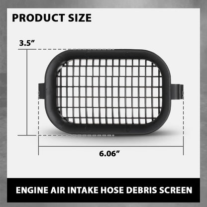 G-PLUS Air Intake Manifold Vent Grill, Compatible with BMW X3 F25 2009-2017/ X4 F26 2013-2018, 13717811020 Engine Air Intake Hose Debris Screen