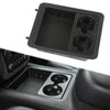 G-PLUS Center Console Tray Cup Holder Bezel Compatible with 2007-2013 Chevy Avalanche/Fits 2007-2014 Tahoe & Suburban 1500 2500 22860866, 15828147, 15855168, 25793645