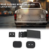 G-PLUS Rear Sliding Window Glass Latch Kit Set Compatible with Dodge D100 D150 D250 D350 Truck 1984-1993,Fit Dodge Ram 1994-2002,Fit Ford F1980-1994