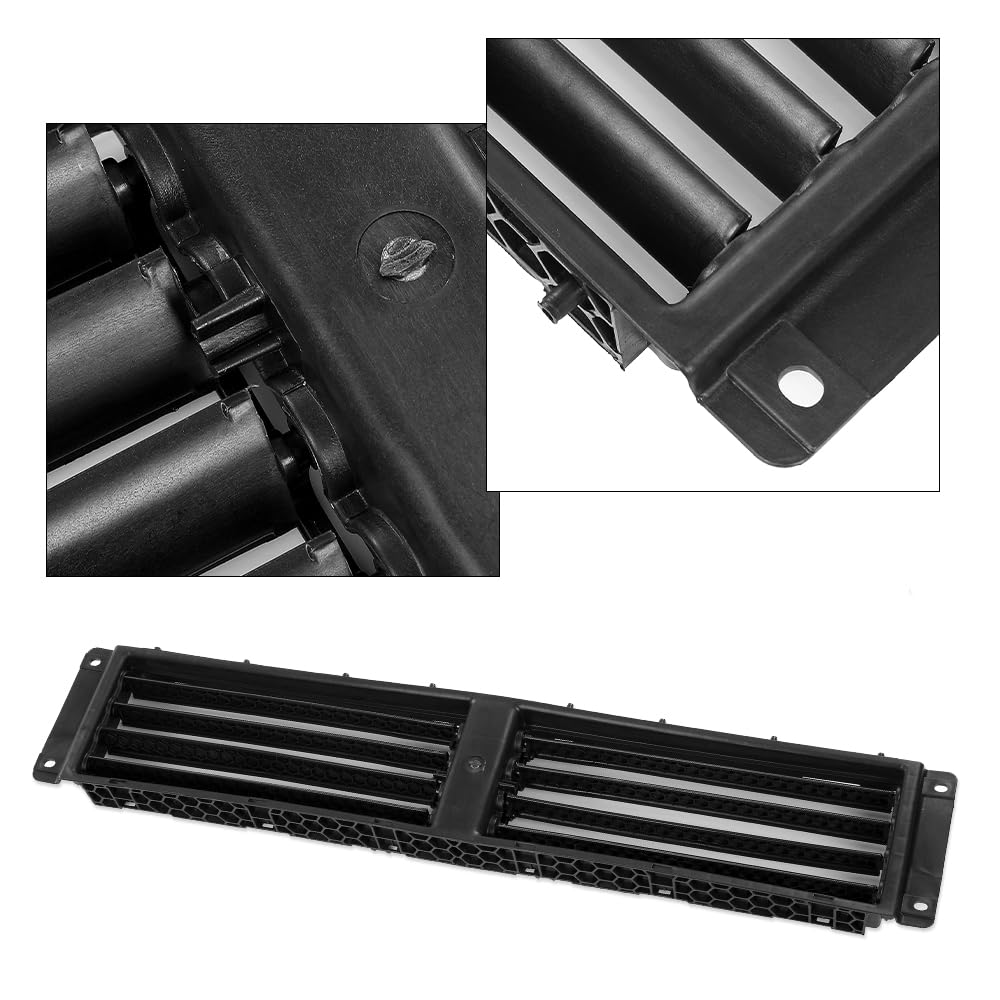 G-PLUS Active Grille Shutter Assembly without Motor/Actuator/Controller Compatible with Buick LaCrosse Avenir Sport Touring 2017-2019/Fit Chevy Malibu 2016-2020 GM1206116 AGS1023