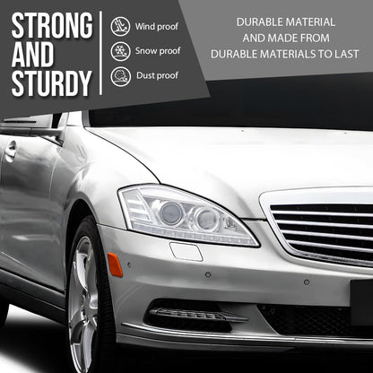 G-PLUS Headlight Lens Cover Compatible with Benz S-Class W221 2010-2013 Right Side Front Headlamp Lens Cover Clear