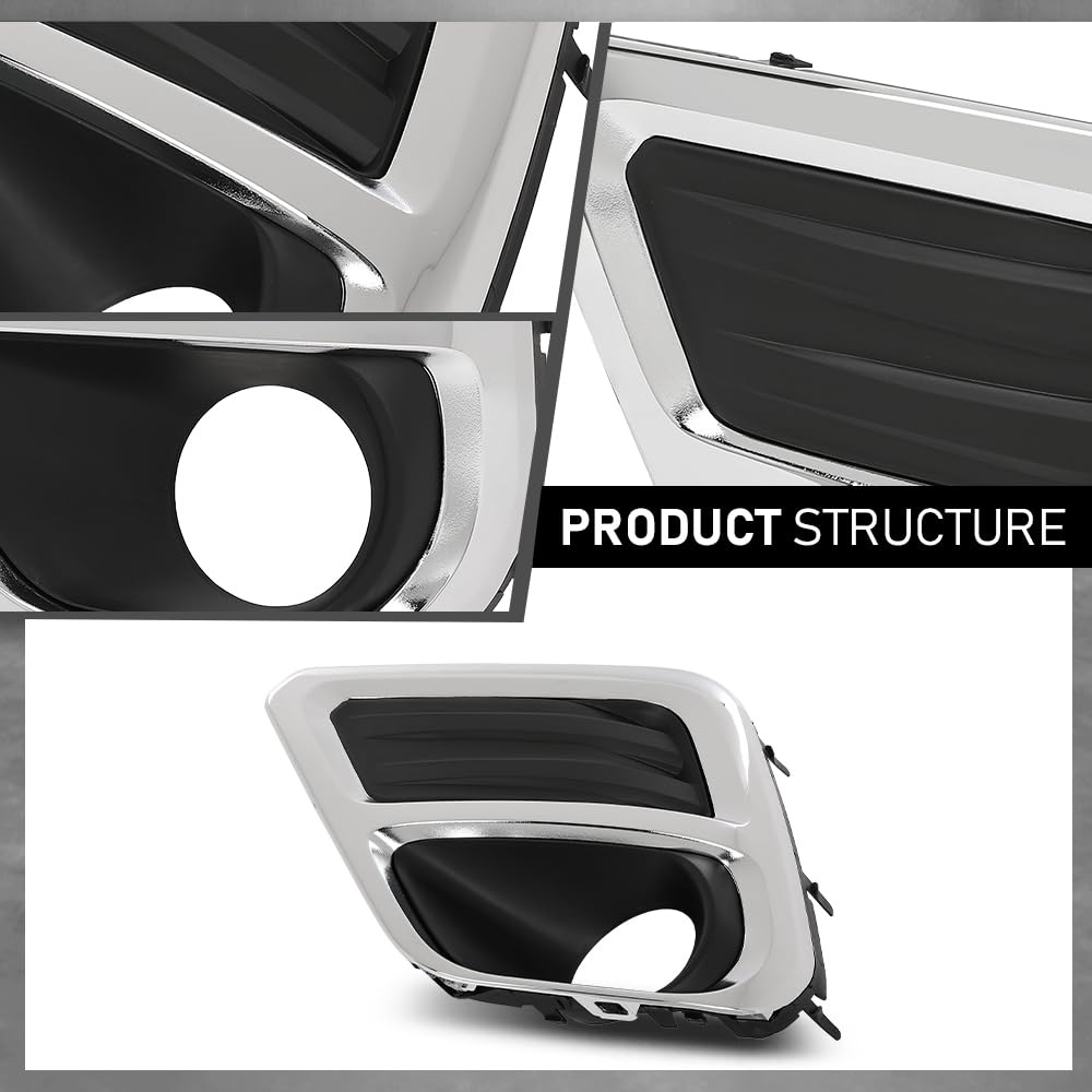 G-PLUS Fog Light Trim Cover Driver Side Compatible with Subaru Forester 2019-2021 57731SJ070
