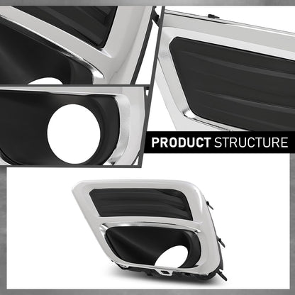 G-PLUS Fog Light Trim Cover Driver Side Compatible with Subaru Forester 2019-2021 57731SJ070