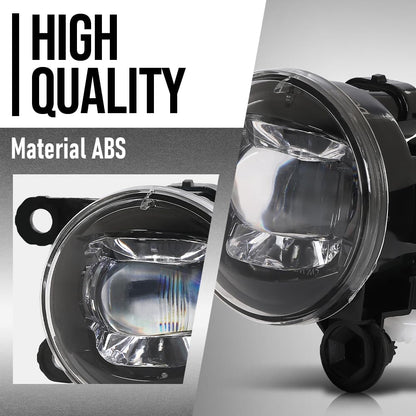 G-PLUS Right Passenger Fog Light Compatible with Volvo XC40 2018-2020 Fit Polestar 2 2021-2023 31689175 Black