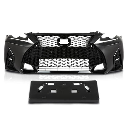 Chrome Steel Front Bumper Lower Face Bar with Fog Light Holes Compatible with Ford F150 Fit Lincoln Mark LT 2006 2007 2008 FO1002399