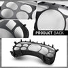 G-PLUS Instrument Cluster Lens Cover Compatible with Chevy Tahoe Silverado 1500 GMC Yukon Sierra 1999 2000 2001 2002 16227347 Black