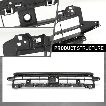 G-PLUS Front Bumper Cover Grille Insert, Compatible with Audi Q3 2019-2024, 83A807683A9B9, 104-11644