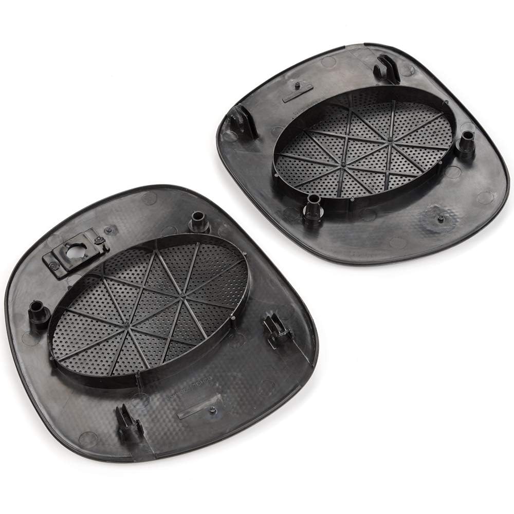 G-PLUS Dash Speaker Grille Grill Cover Compatible With Chevy S10 Blazer Bravada 1998-2004/ GMC Jimmy Sonoma 1998-2001 15046442 & 15046441 Front Driver Passenger Side 15046442