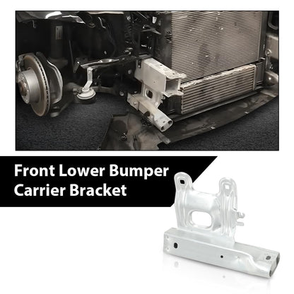 G-PLUS Front Lower Bumper Carrier Bracket Right Side Compatible with BMW 328i 2012-2016/Fit BMW 335i 2012-2015/Fit BMW 228i 2014-2016/Fit BMW 320i 2013-2017/Fit BMW 328d 2014-2017 51117266194