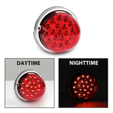 G-PLUS LED Marker Turn Signal Light Red Lens Warm White LED Universal Product Image