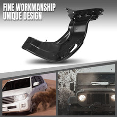 G-PLUS Headlight Bracket for Porsche Cayenne 2011-2018 Black Additional Angle
