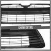 G-PLUS Front Bumper Lower Grille Assembly Compatible with Toyota Corolla LE XLE 2023-2024 5310212230 Glossy Black