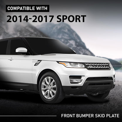 G-PLUS Front Lower Skid Plate Bumper Board Cover Trim Compatible with Range Rover Sport 2014-2017