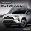 G-PLUS Front Bumper Fog Lights Lamps Left&Right Compatible with Toyota RAV4 2019-2022 8122012230